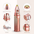 Eyebrow Trimmer & Facial Hair Remover Razor for Women - Professional Personal Hair Removal